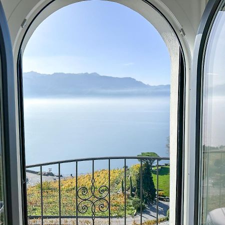 Room With 360° View Overlooking Lake Geneva And Alps Puidoux Eksteriør billede