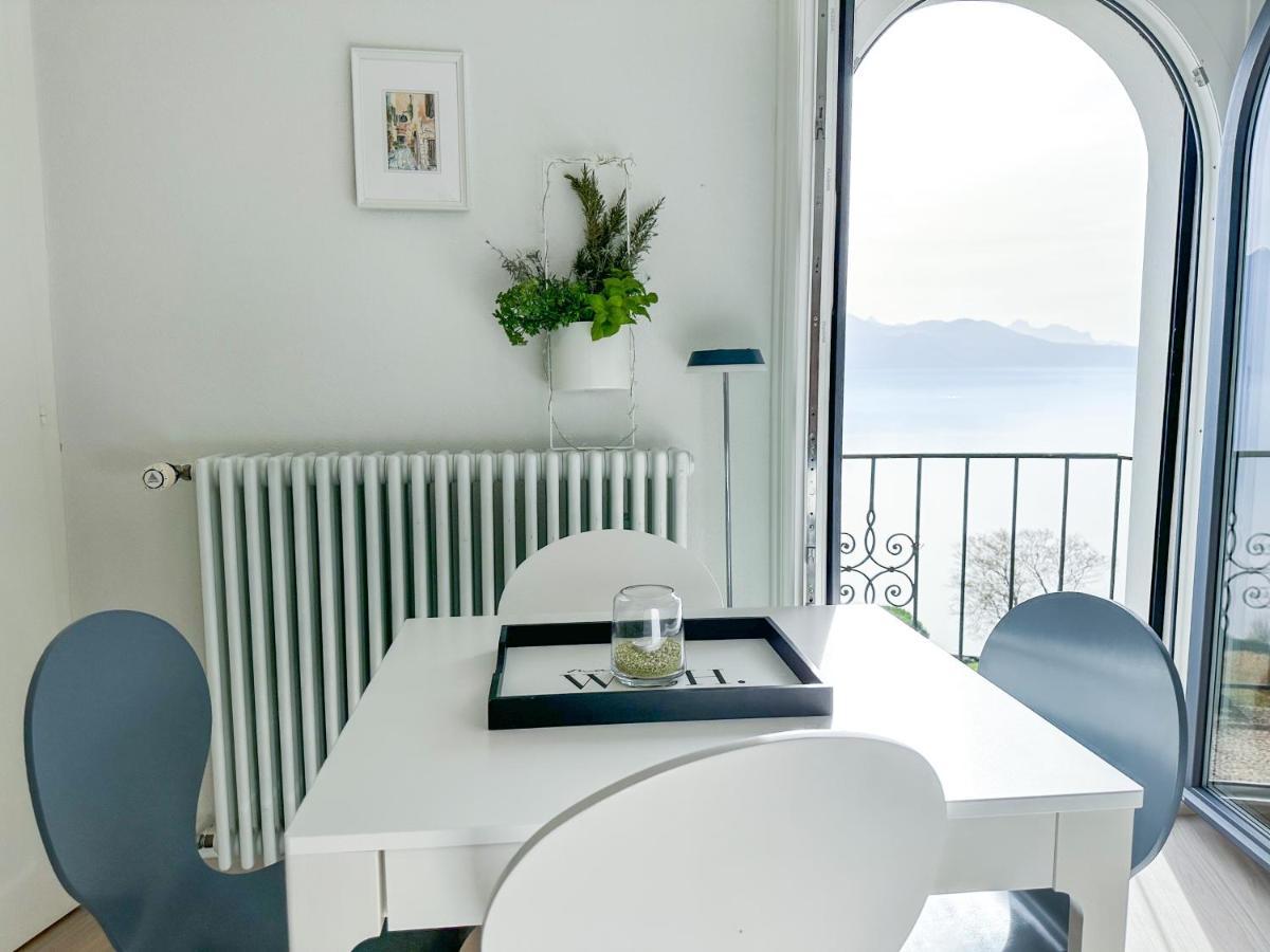 Room With 360° View Overlooking Lake Geneva And Alps Puidoux Eksteriør billede